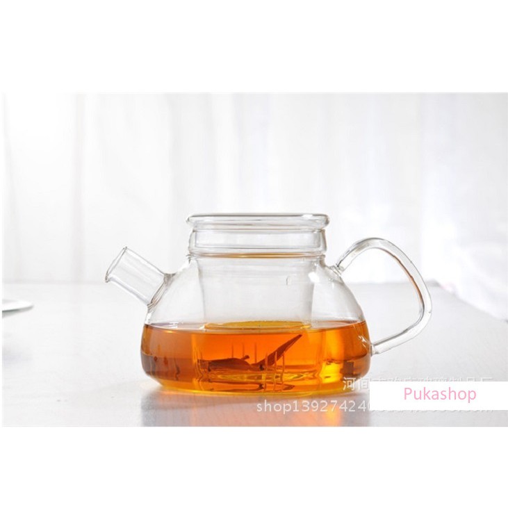 Ấm pha trà thủy tinh có lõi lọc A005